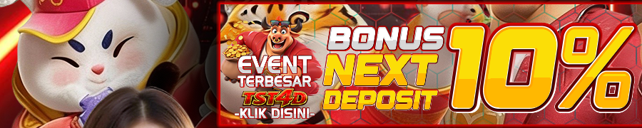BONUS NEXT DEPOSIT 10%